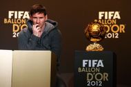 Lionel Messi produced a memorable year for Barcelona.